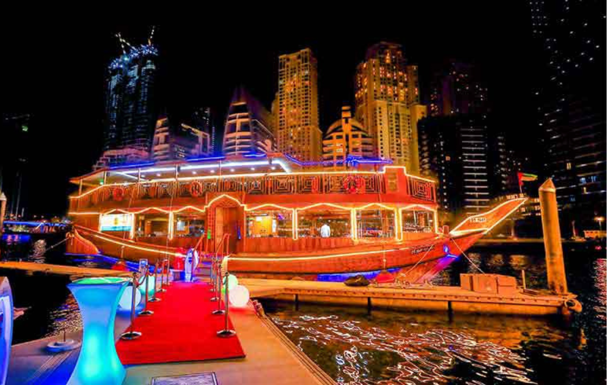 Premium Dinner Dhow Cruise Creek