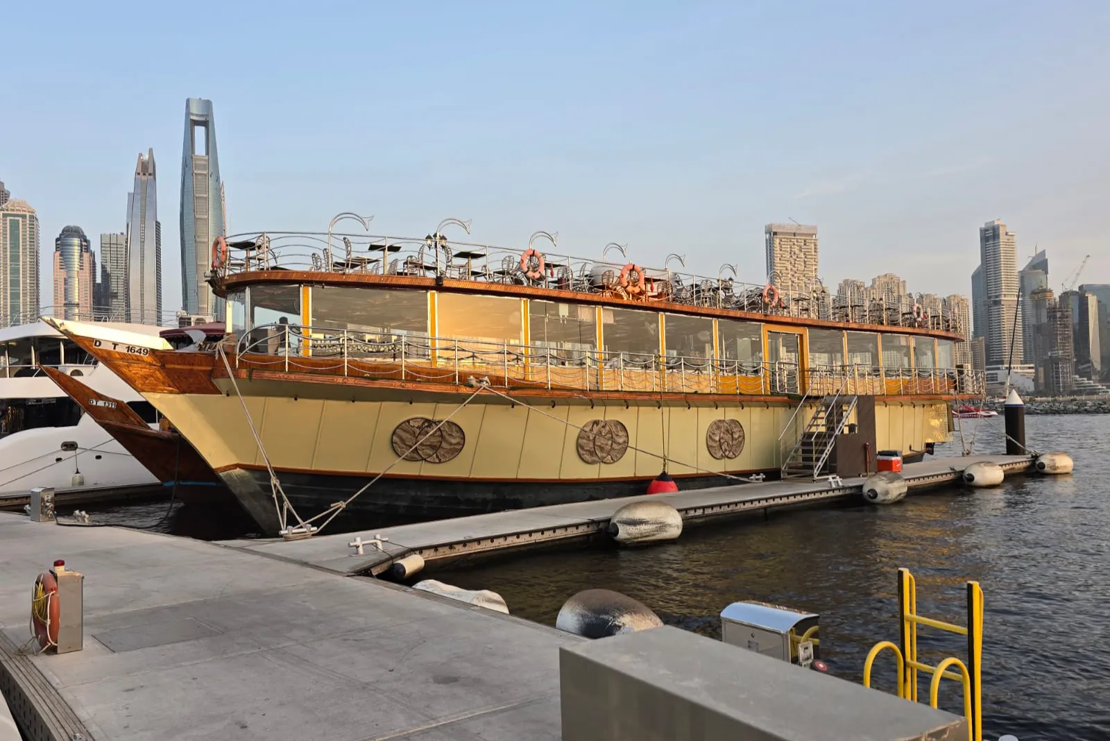 Glass Cruise In Dubai Marina With Dinner & Entertainment Shows
